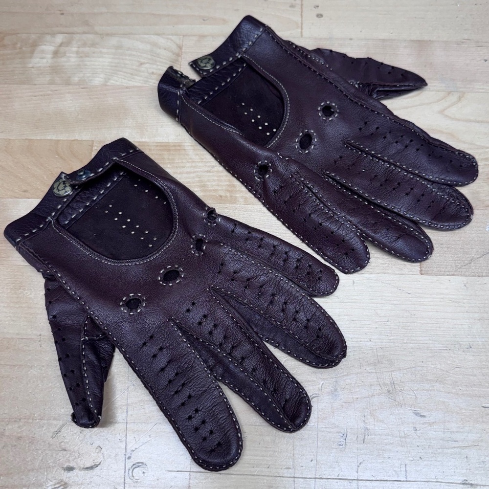 Italian Leather Driving Gloves
